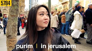 Celebrating Shushan Purim 👑  Full Day Vlog  Jerusalem 🇮🇱 [upl. by Akitan707]