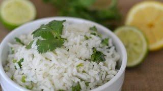 ARROZ CON LIMÓN Y CILANTRO  Cómo Hacer Arroz Con Cilantro  SyS [upl. by Desma]