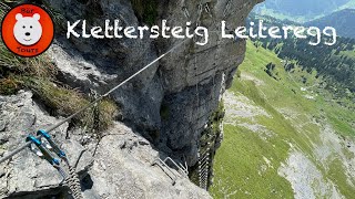 Klettersteig Leiteregg Braunwald  Glarus [upl. by Ardella702]