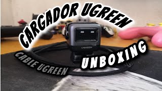 Ugreen Nexode RG 30w  Robot Cargador Marca UGREEN  Cable Tipo C a Tipo C De La Marca UGREEN [upl. by Beaver]