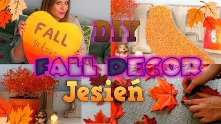 DIY JESIENNE OZDOBY DO POKOJU Fall Room Decor 2015 🍁 TheAmmisu [upl. by Stodder]