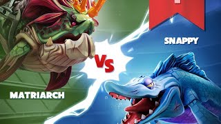 Matriarch vs Mr Snappy Battle The Hungry Games  Hungry Shark World [upl. by Flip]