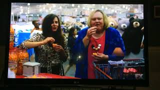 Mrs Baskets and Penelope in Costco [upl. by Nyasuh]