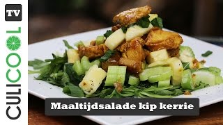 Maaltijdsalade met kip kerrie [upl. by Frangos]