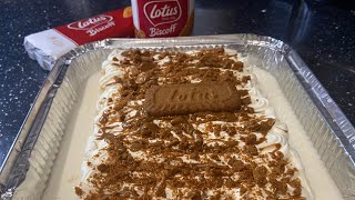 Best Tasting Lotus Biscoff Milk Cake  Milk Cake Recipe [upl. by Aicilaanna]