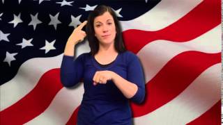 Pledge of Allegiance American Sign Language [upl. by Idoc]