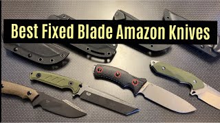 Best Fixed Blade Knives On Amazon [upl. by Trixy]