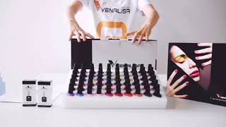 Unboxing Video for VENALISA Nail Gel Polish 60 Colors VIP Kit  What to Use for Nail Art Piece [upl. by Nylrahc162]