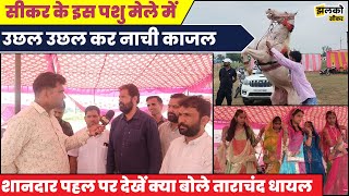 सीकर के बेरी पशु मेले में उछल उछल कर नाची काजल घोड़ी देखें क्या बोले Tarachand Dhayal  Sikar News [upl. by Lap]