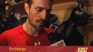 Washington Capitals vs Carolina Hurricanes Locker Room Interviews 031010 [upl. by Raman]