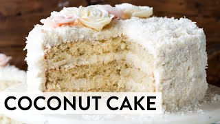 Fluffy amp Moist Coconut Cake  Sallys Baking Recipes [upl. by Bowman]