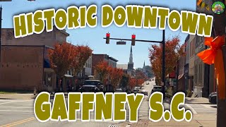 My Hometown  Exploring Historic Downtown Gaffney  Visited The Michael Gaffney House [upl. by Sila]