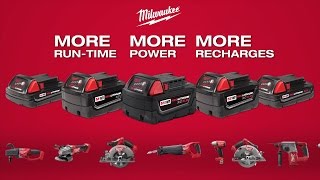 Milwaukee® M18 REDLITHIUM™ XC50 Battery [upl. by Geoffry884]