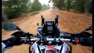 POV 4k YAMAHA TÉNÉRÉ 700 OFF ROAD DOMINATOR Exhaust [upl. by Enieledam]