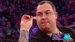 Darts 2024 Players Championship Finals Round 2  Williams v Huybrechts [upl. by Garvey]