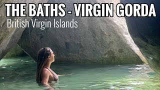 Visiting The Baths Virgin Gorda BVI [upl. by Enaffit]