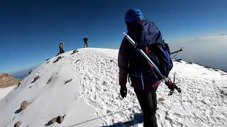 Climbing the summit of the Iztaccíhuatl the White Woman  Eruption of Popocatepetl  Mexico [upl. by Fawn]