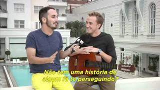 ‪Acesso MTV Entrevista com Tom Felton no Copacabana Palace‬‏ Legendado [upl. by Etnoid618]