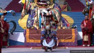 His Holiness Karmapa performs the quotGoMaquot sacred Dance [upl. by Niawat]