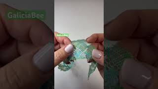 💚 or 🤍 What do you think 🤔 fiberart bobbinlace [upl. by Verdi289]