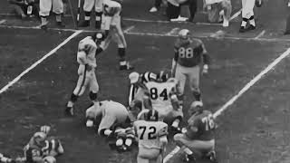 Jan 6 1963  NFL Playoff Bowl Highlights  Lions v Steelers [upl. by Camfort433]