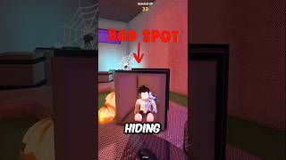 BEST HIDING SPOT in MM2 Roblox roblox mm2 shorts [upl. by Elleinaj418]