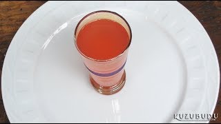 Kızılcık Şerbeti  Cornelian Cherry Sherbet  Osmanlı YemekleriTurkish food [upl. by Ardiekal]