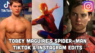 Tobey Maguire’s SpiderMan TikTok and Instagram Edits [upl. by Notlehs]