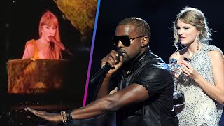 Taylor Swift References Kanye West VMA Interruption During Eras Tour [upl. by Aikemot10]