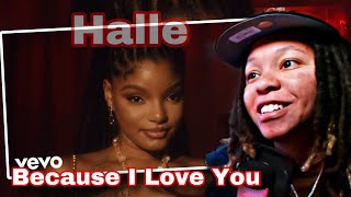 Oh Shes Toxic🔥LoftyLiyah Reacts To Halle  Because I Love You [upl. by Schaffer]