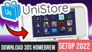 UNISTORE DOWNLOAD HOMEBREW FROM YOUR NINTENDO 3DS WITHOUT FREESHOP 2021 1115 DOWNLOAD  TUTORIAL [upl. by Htebazila]