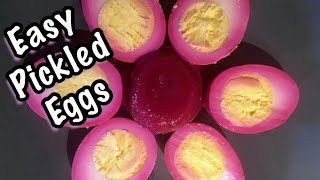 Easiest PICKLED EGGS My favorite yet simple recipe [upl. by Ttennaej]