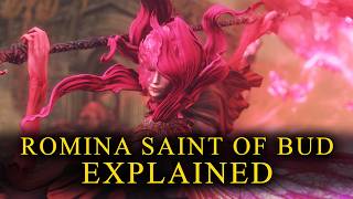 Romina Saint of the Bud Lore amp Story Explained  Elden Ring Shadow of the Erdtree [upl. by Omar]