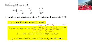 Exercices sur le tenseur de contraintes Episode 1 [upl. by Litsyrk]