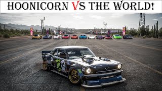 Forza Horizon 5  Hoonicorn VS The World  In Memory of Ken Block [upl. by Assetak]