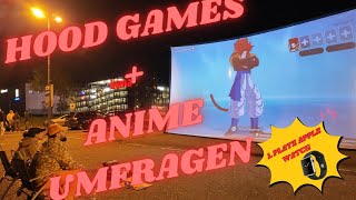 HOODGAMES amp ANIME UMFRAGEN  PREISGELD [upl. by Bivins]