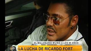 La lucha de Fort el empresario hablando sobre su salud  Telefe Noticias [upl. by Adnilreh517]