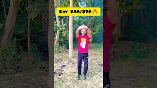 Day 256276🔥🔥 184 days hard challenge 🔥कोई बहाना नहीं ❤️exercise onbelive [upl. by Auhsohey]