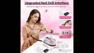 JOSGLOI Electric Nail Drill Professional Key Features [upl. by Sherburne83]