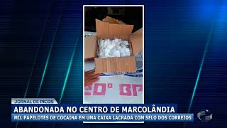 Caixa com mil papelotes de cocaína é abandonada no Centro de Marcolândia na região de Picos [upl. by Anawqahs855]