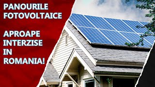 Panourile fotovoltaice aproape interzise in Romania [upl. by Zeralda858]