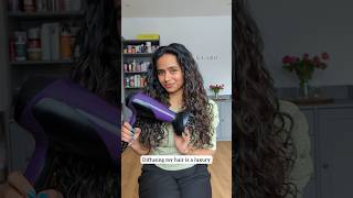 Diffusing my hair is a Luxury  How to dry diffuse Curly Wavy Hair  Styling Curly Wavy Hair [upl. by Iroc]