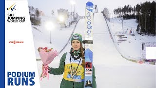 Juliane Seyfarth  Ladies’ Normal Hill  Chaikovsy  BBT  1st place  FIS Ski Jumping [upl. by Ailiec]