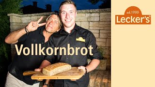 Bio Vollkornbrot  Leckers BrotBacksession – Nico [upl. by Nivek588]