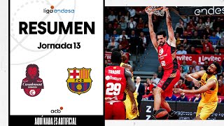 Casademont Zaragoza  Barça 10199 RESUMEN  Liga Endesa 202324 [upl. by Juanne]