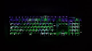 HyperX Alloy FPS RGB Profiles Mini Pack  Spooky Lights 2 [upl. by Enyt]