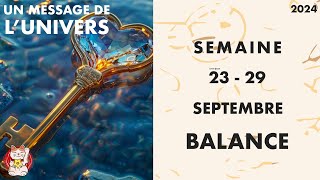 BALANCE HOROSCOPE SEMAINE DU 23 AU 29 SEPTEMBRE 2024 [upl. by Alena]