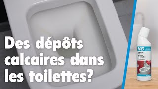 Comment rendre vos toilettes propres et se débarrasser des dépôts avec HG [upl. by Myca510]