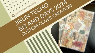 Jibun Techo Biz and Days 2024 Custom Cover Creation  Realtime and Timelapse [upl. by Rydder]