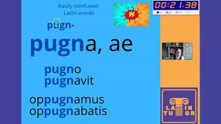 pugno and oppugno easily confused Latin words [upl. by Firmin]